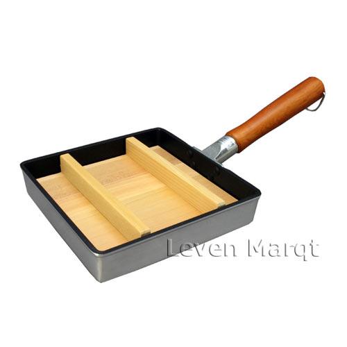 正方形 卵焼き用木蓋 (落とし蓋) 21cm用 だし巻き卵/厚焼き玉子焼き