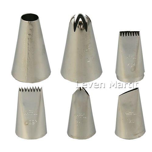 口金 (選べる6種類) ホイップ/絞りだし/製菓用品 : リーベンマルクト