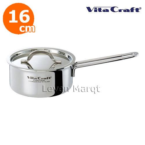 新品 ビタクラフト コロラド 片手ナベ 16cm No.2502 Vita Craft（ビタクラフト） コロラド 片手鍋 16cm No.2502 多重構造