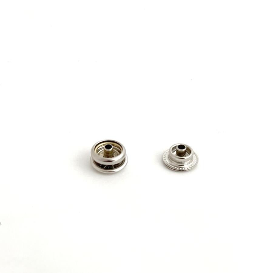 ジャンパーホック 7060 500組入 マットシルバー レザークラフト 金具