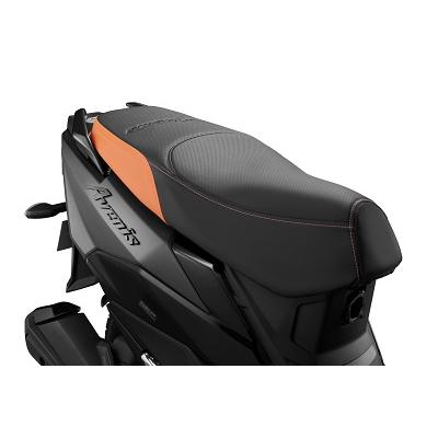 アヴェニス125 インドスズキ純正 シートカバー オレンジ スズキ EA12J