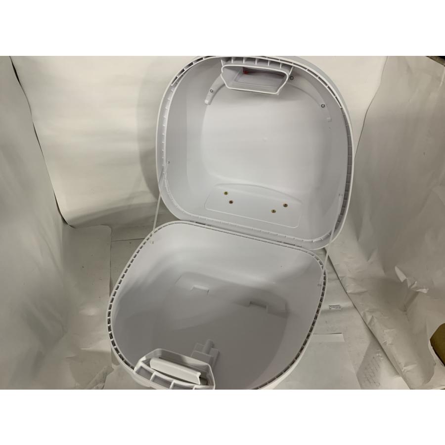 アウトレット ADLO 8306 ホワイト トップケース セット リアボックス 26L トップボックス リアケース 着脱式 プレート ベース 大容量 バイク |  | 02