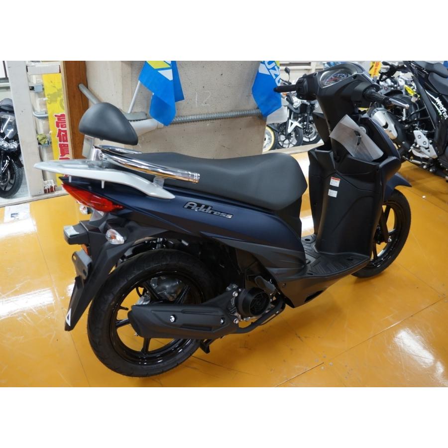 アドレス110 ce47a リアウイング タンデムバー 純正オプション アドレス110 バックレスト付タンデムバー CE47A 全年式対応