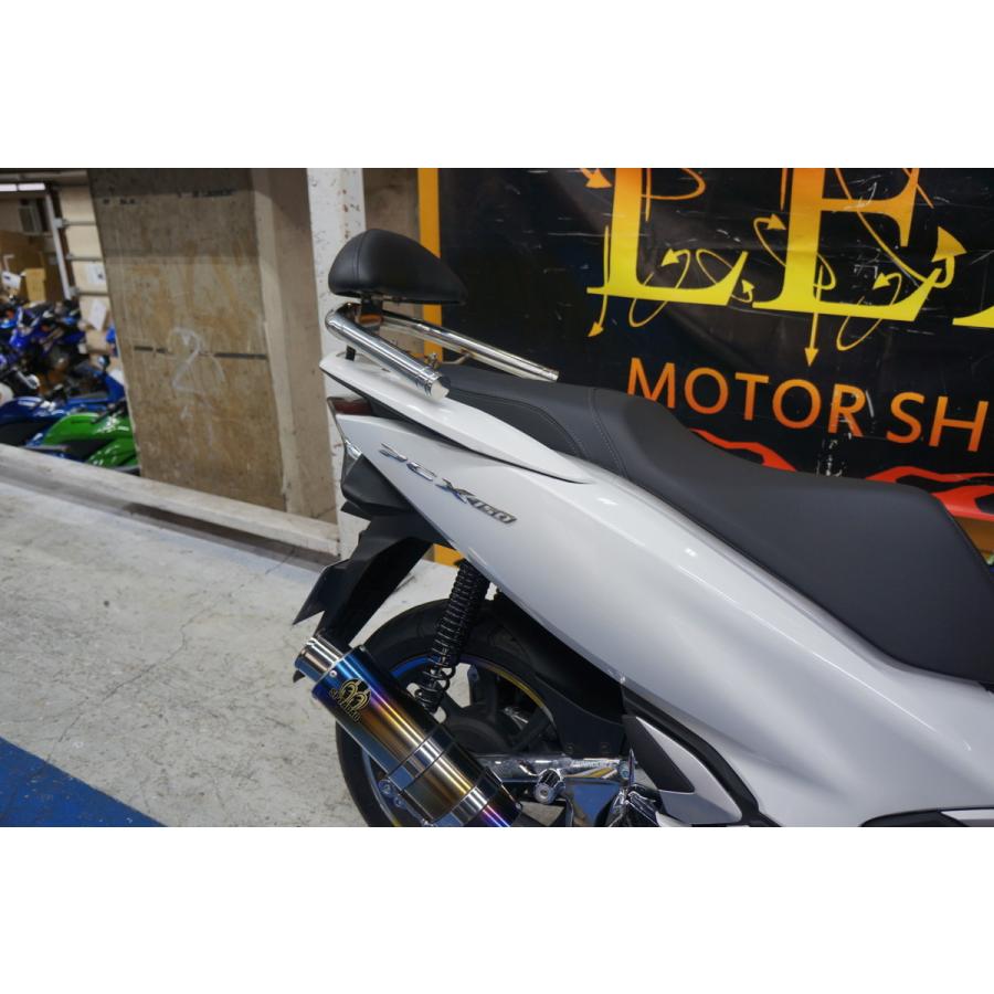 PCX PCX125 PCX150 PCX160 バックレスト付タンデムバー : レックス