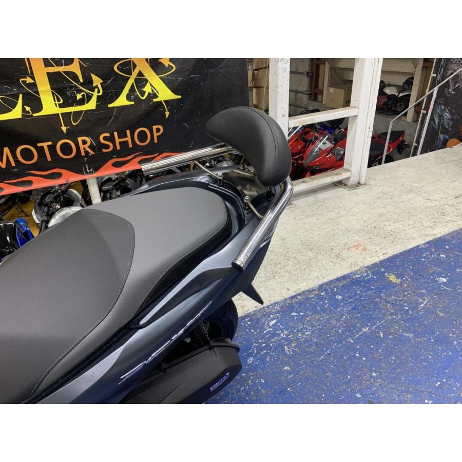 PCX PCX125 PCX150 PCX160 バックレスト付タンデムバー : レックス