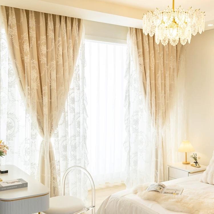 カーテン 遮光カーテン 2枚入り セット 一体型カーテン オーダーカーテン 可愛 カーテン 遮光 レース おしゃれ セット 一体型カーテン 2枚組 かわいい