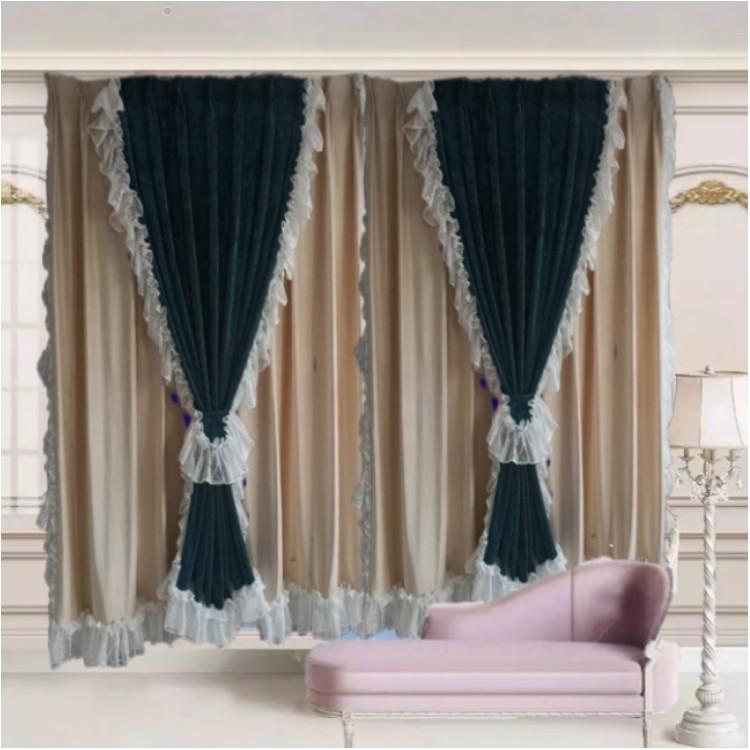 遮光カーテン 遮熱 おしゃれ 北欧 リビング 丈別オーダー LEY CURTAIN