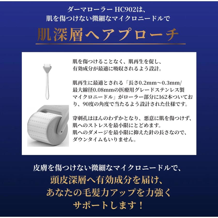 Dermaroller（ダーマローラー） hc902 育毛 頭皮活性化 ヘアローション