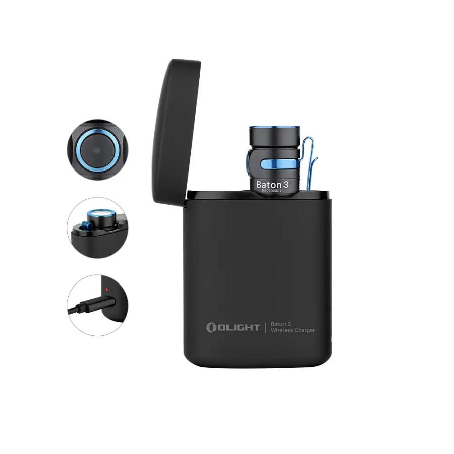 OLIGHT オーライト Baton3 Premiam Edition 収納ポーチ付き ワイヤレス