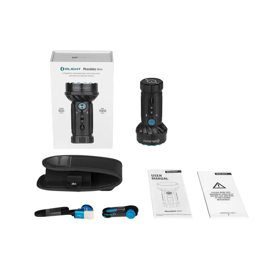 OLIGHT オーライト 高性能ライトMarauder mini 7000ルーメン 防水IPX8