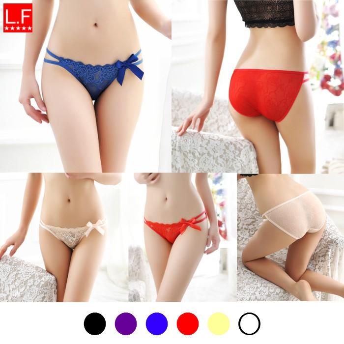 ショーツ ビキニ レース ブリーフ パンツ パンティ リボンモチーフ 紐パン ひもぱん ローライズ 女性 レディース 639 L F Five Stars 通販 Yahoo ショッピング
