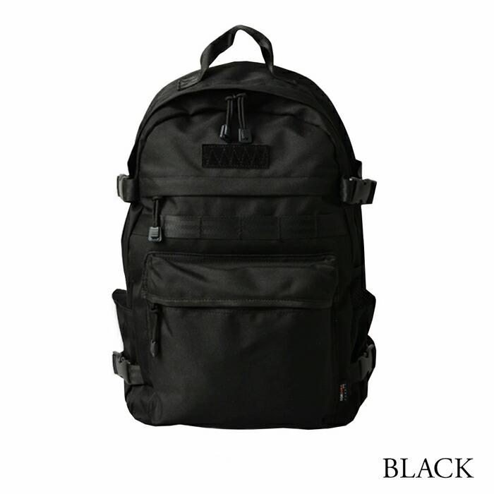 リュックサック メンズ レディース ユニセックス 男女兼用 CORDURA シャトルリュック バックパック コーデュラ 撥水 耐久 無地 ブラック[11771] |  | 10