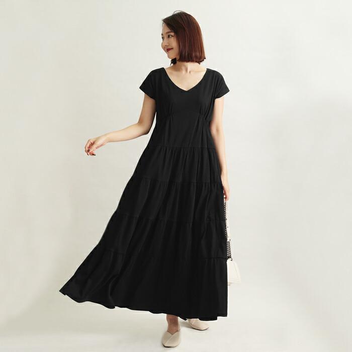 ワンピース ワンピ ロングワンピ MARTHA マーサ マキシ フレア 半袖 レディース ひざ丈 膝丈 ミモレ丈 大人 上品 部屋着 大きいサイズ ディナー ランチ 16770 |  | 13