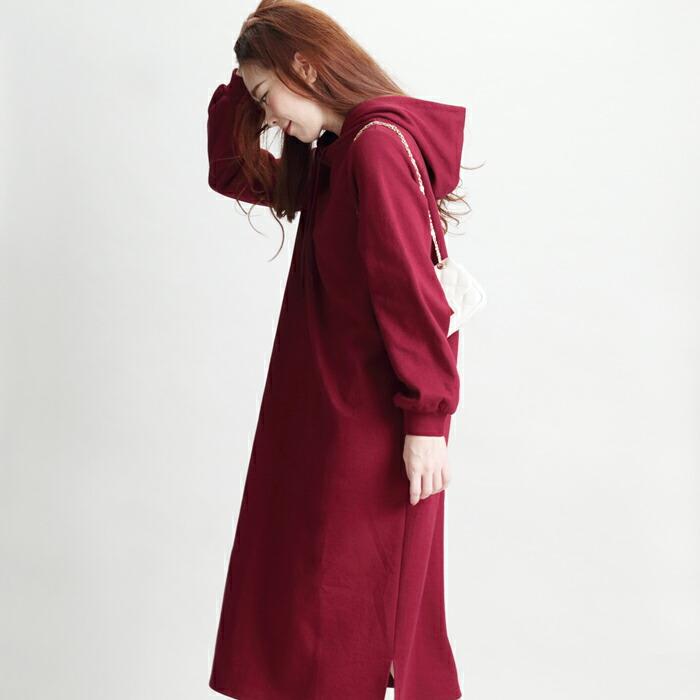 ワンピース ワンピ パーカー MARTHA マーサ スウェット ボンディング ジャージ フード レディース 長袖 大人 上品 旅行 L 大きいサイズ オフィス ランチ 16772 |  | 02