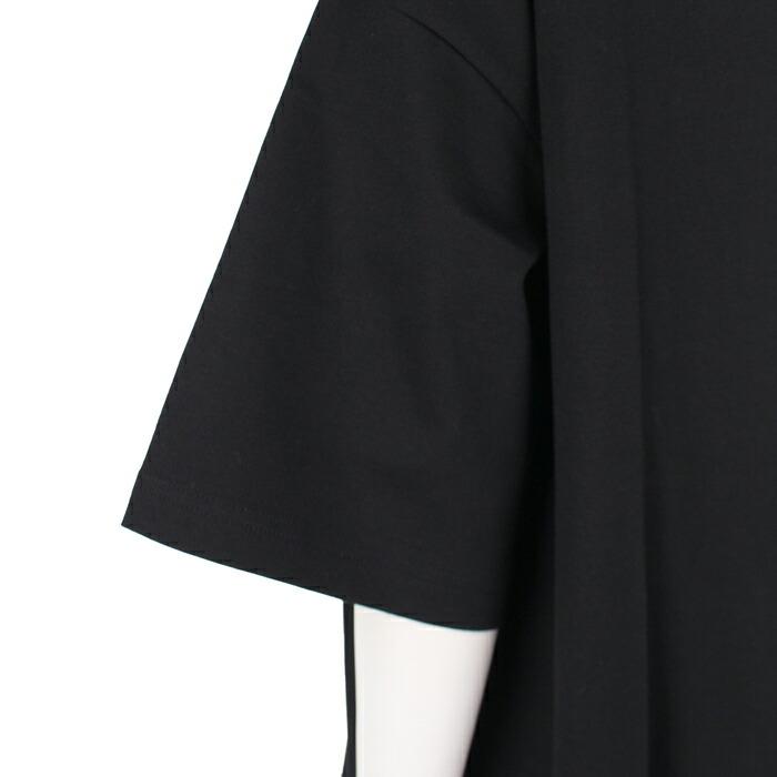 送料無料 ワンピース Tワンピ MARTHA マーサ Tシャツ 半袖 綿100% コットン ハイネック きれいめ 大きいサイズ ロング ゆったり 体型カバー ブラック ss 16979 |  | 09