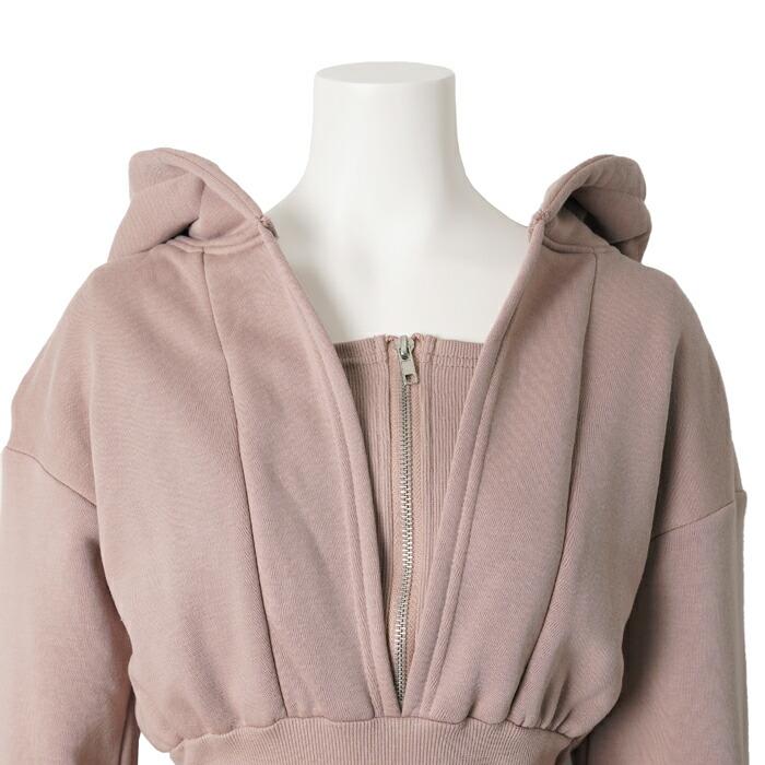 ワンピース 裏起毛 ロング MARTHA マーサ パーカー フード付き きれいめ タイト 長袖 ミモレ丈 大人 上品 ブラック ピンク aw 26355 |  | 09