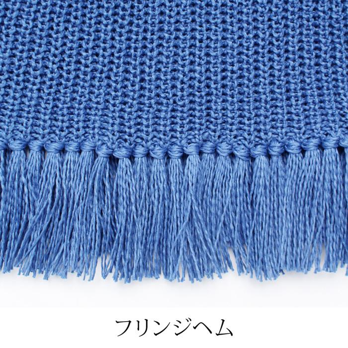 訳あり某ブランド ニットベスト フリンジ バックリボン レディース ブルー ベージュ ブラック 9-13号[61203] |  | 10