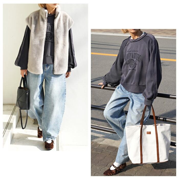 デニム ジーンズ ワイドパンツ バレルレッグ カーブデニム ワイドデニム ワイドパンツ カーブパンツ レディース パンツ ボトムス ブルー cocoon コクーン 7537 |  | 05