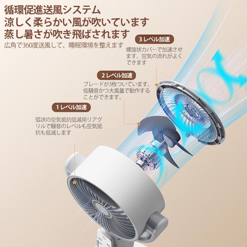 正規品】 扇風機 リビング サーキュレーター 首振り 卓上扇風機