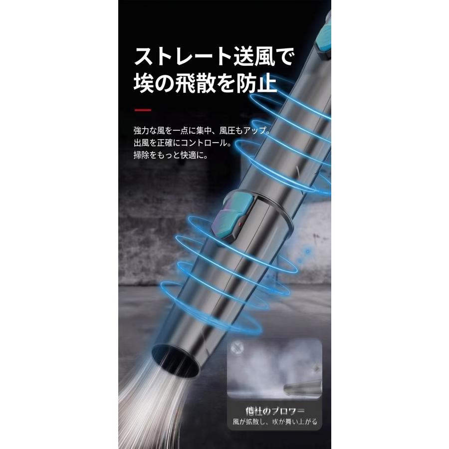 ブロワー 充電式 掃除機 送風機 マキタ18V互換バッテリー 充電式 長時間稼働 コードレス  落ち葉 洗車 水切り 強力 吹き飛ばし 強力送風機 除雪 ポータブル |  | 13