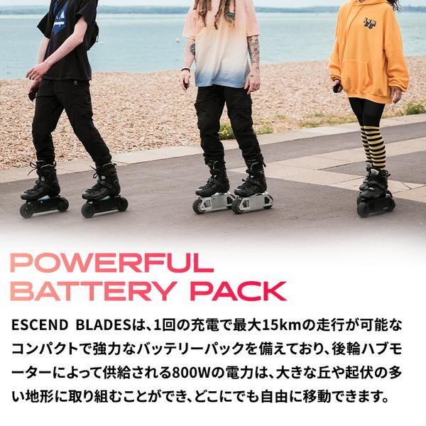 【値下げ⭕️】 ESCEND BLADES Doop Boots 電動 インラインスケート ローラーブレード スケート ローラースケート 子供 大人 誕生日 プレゼント クリスマス ブラック 【FKP3467999458】(123552円)