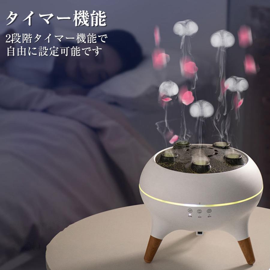 【正規品】 加湿器 超音波式 卓上 可愛い クラゲ ミスト アロマ加湿器 7色LED リモコン付き タイマー 小型 乾燥対策 8H連続運転 静音 寝室 おしゃれ 省エネ 2025 |  | 13