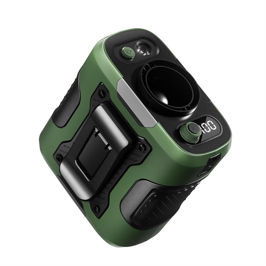 【正規品】 扇風機 小型 携帯扇風機 腰掛け扇風機 首かけ 100段階風量 ジェットファン 充電式 静音 強風 ワークマン 熱中症対策 通勤通学 屋外作業 アウトドア |  | 23