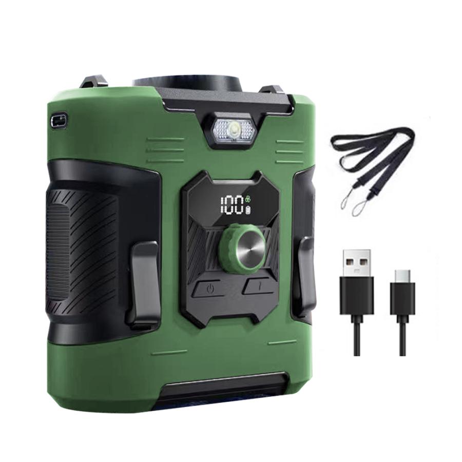 【正規品】 扇風機 小型 腰掛け扇風機 携帯扇風機 首かけ 100段階風量 8000mAh ジェットファン 静音 強風 ワークマン 熱中症対策 通勤通学 屋外作業 アウトドア |  | 21