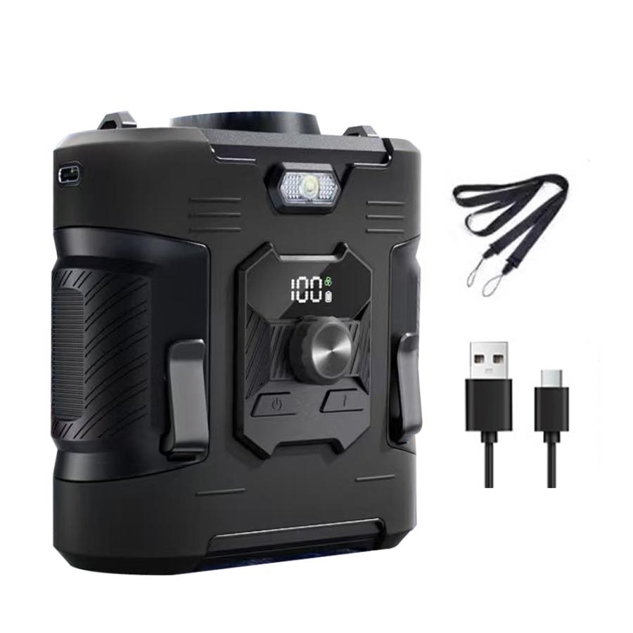 【正規品】 扇風機 小型 腰掛け扇風機 携帯扇風機 首かけ 100段階風量 8000mAh ジェットファン 静音 強風 ワークマン 熱中症対策 通勤通学 屋外作業 アウトドア |  | 22