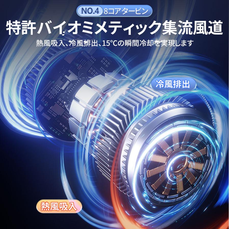 【正規品】 2026新品 扇風機 首掛け扇風機 羽なし ネッククーラー 静音 風量5段調節 おしゃれ 節電 軽量 ネックファン 熱中症対策/花見/花火大会/通勤/通学 |  | 12