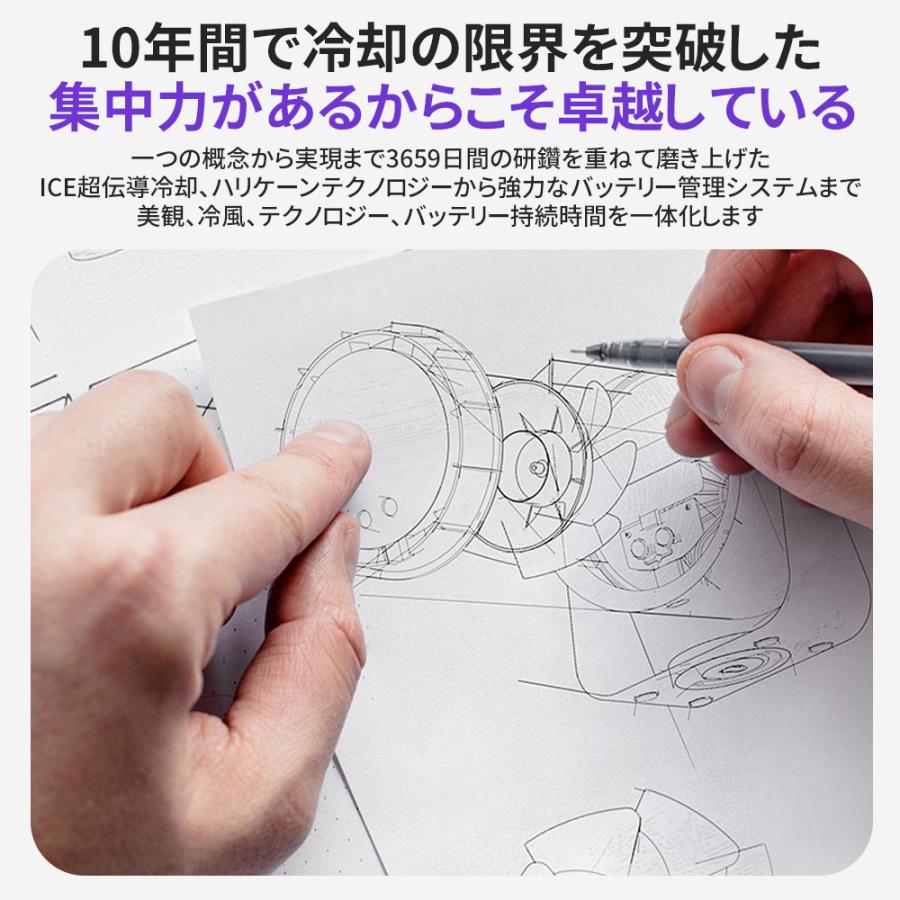 【2026正規品】 扇風機 小型 サーキュレーター 卓上扇風機 壁掛け 100段階風量 空気循環 デスクファン コードレス 充電式 長時間 静音 強風 熱中症対策 おしゃれ |  | 12