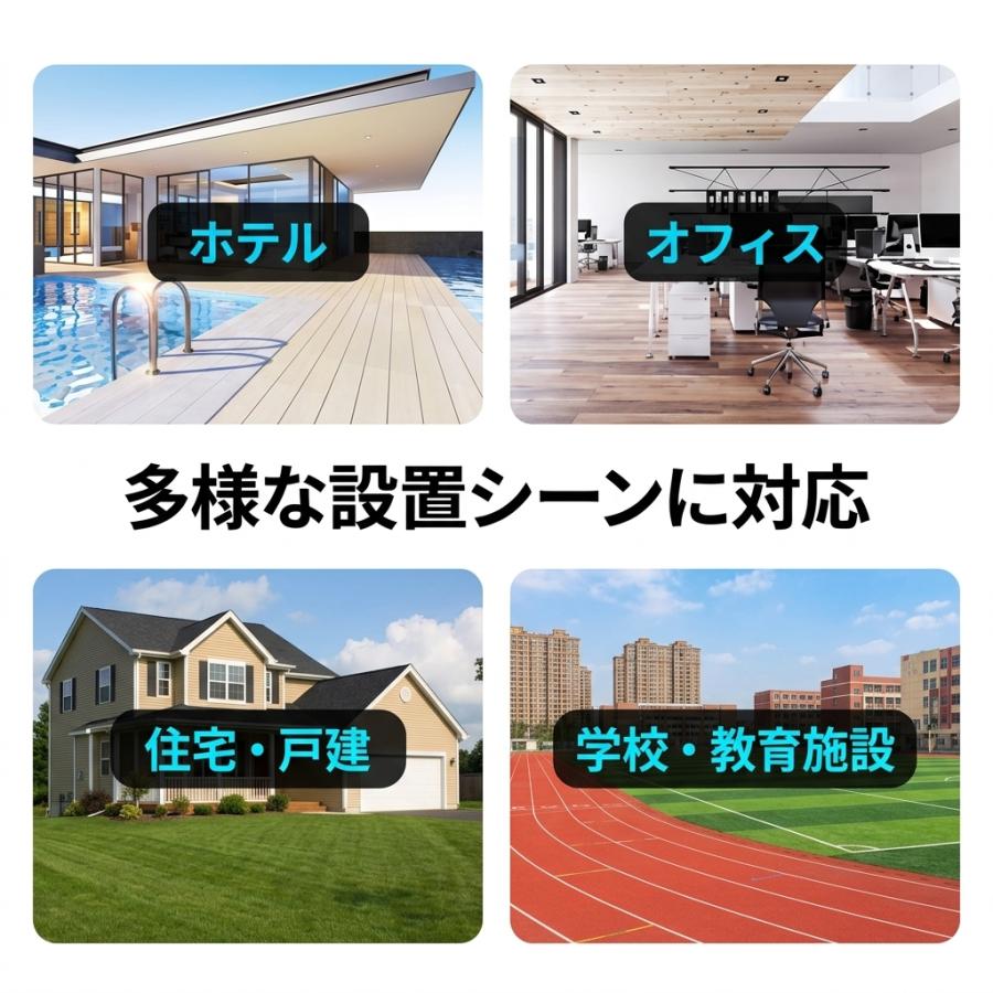 防犯カメラ 屋外 600万画素 Wi-Fi 2画面 PTZ 首振り 自動追尾 フルカラー暗視 5倍ズーム 双方向通話 発光威嚇 Bluetooth配網 工事不要 IP66防水 |  | 14