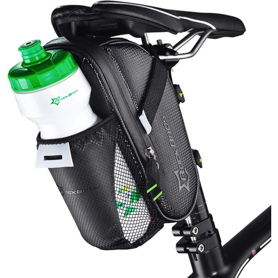 最大67 オフ Rockbros ロックブロス サドルバッグ 自転車 ボトルホルダー 防水 反射材付き 1l 取り付け簡単 サイクリング ロードバイク Mtb クロ