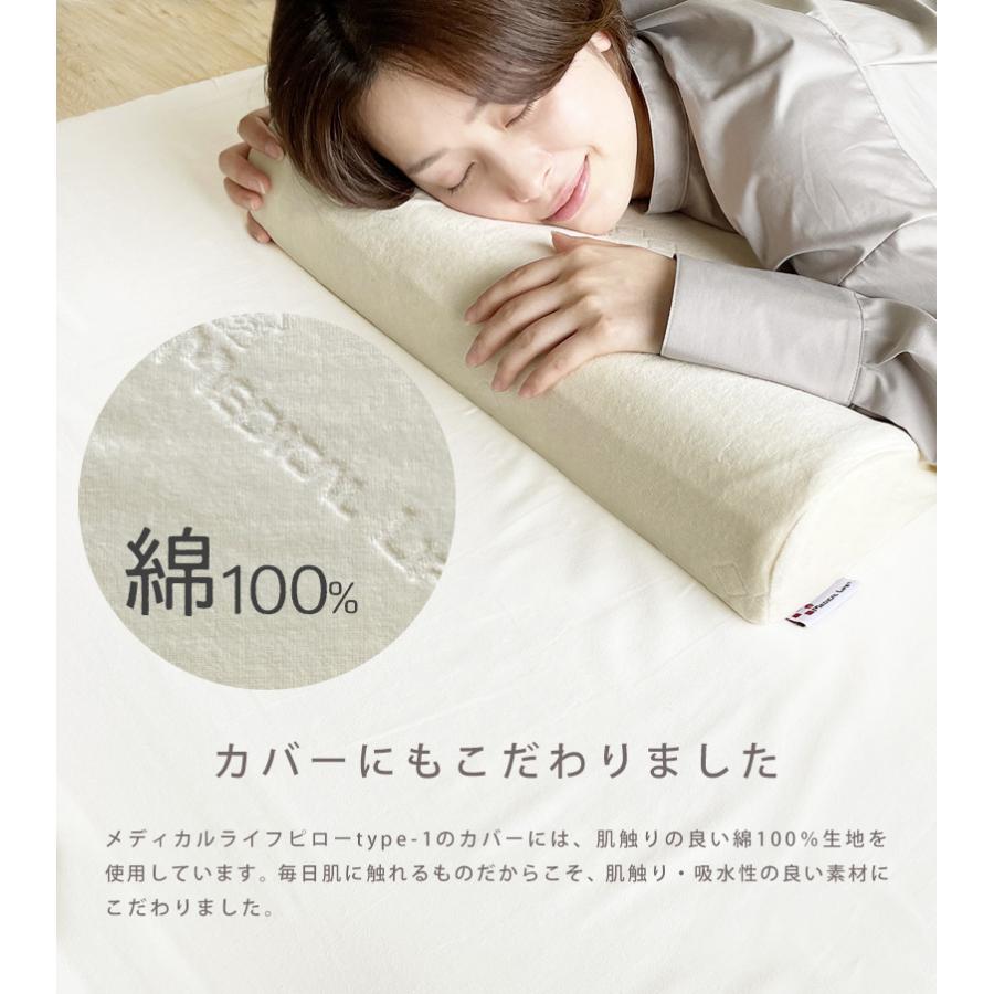 枕 低反発枕 メディカルライフ ピロー type-1 整体枕 肩こり まくら