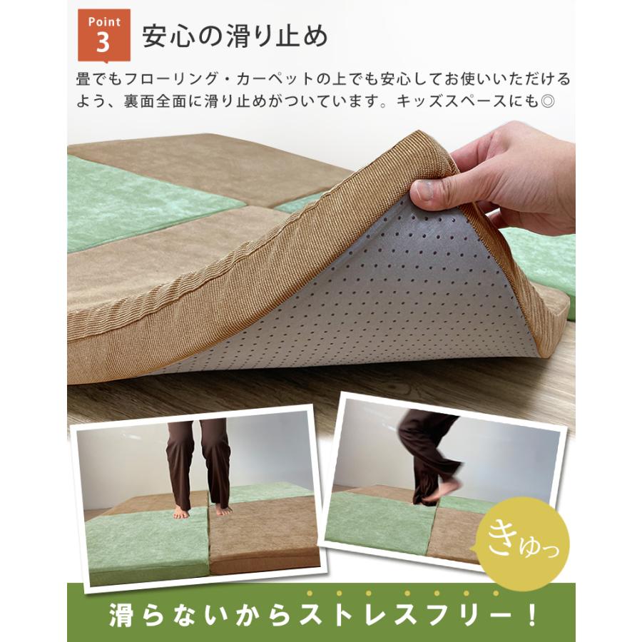 座布団 高反発 防音 ラグマット スクエア クッション おしゃれ 北欧 極
