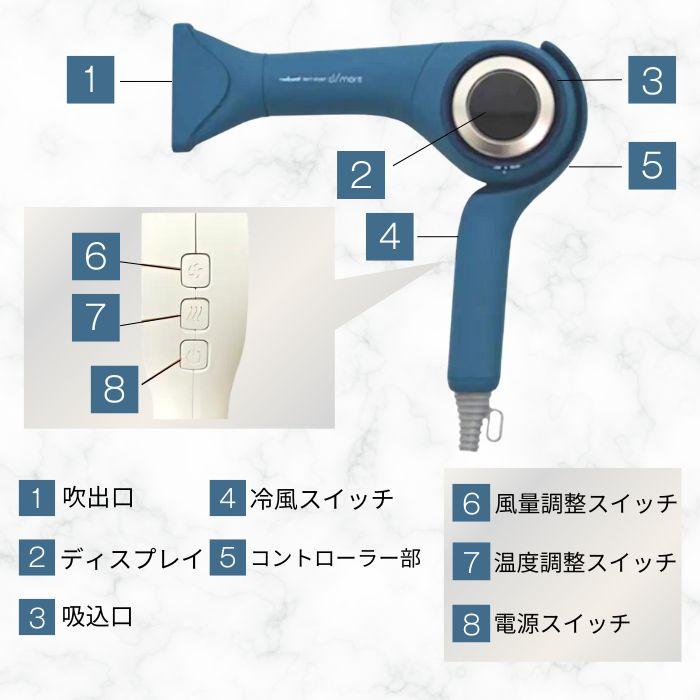 radiant（ラディアント） ヘアドライヤー ディモア ドライヤー 正規品