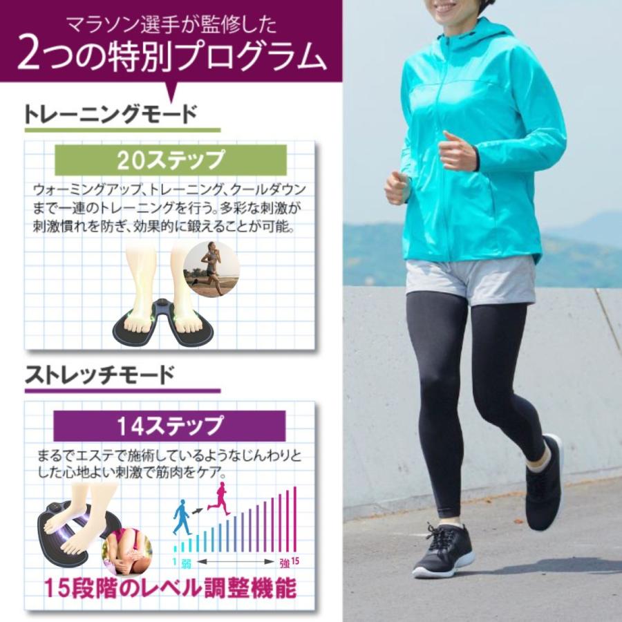 WELLSPO カルフット EMS クルールラボ インディゴブルー サクラ 軽量