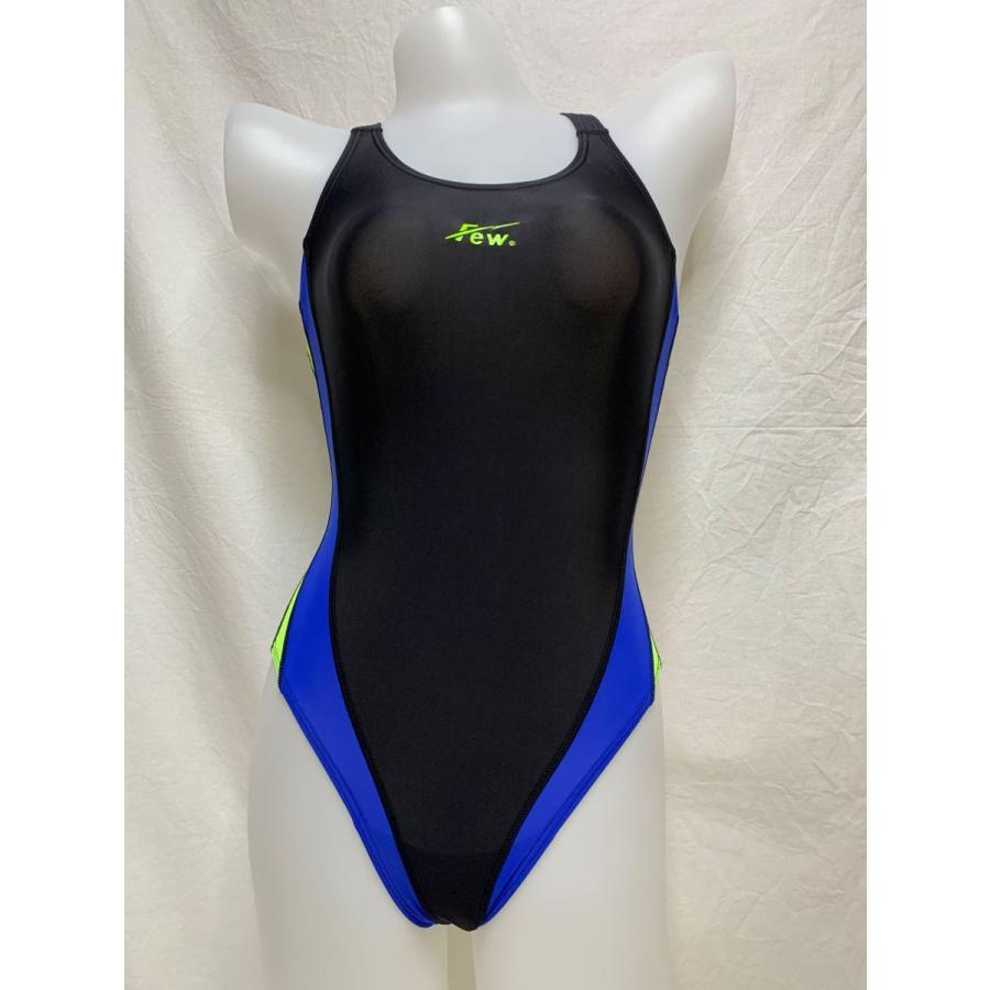 FEW】競泳水着 スクール水着 レディース ガールズ 黒 青 黄色