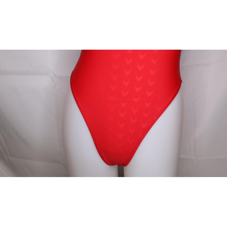 SWIMHXBY] 競泳水着 レディース ガールズ 203 赤 ウォーターポロ  