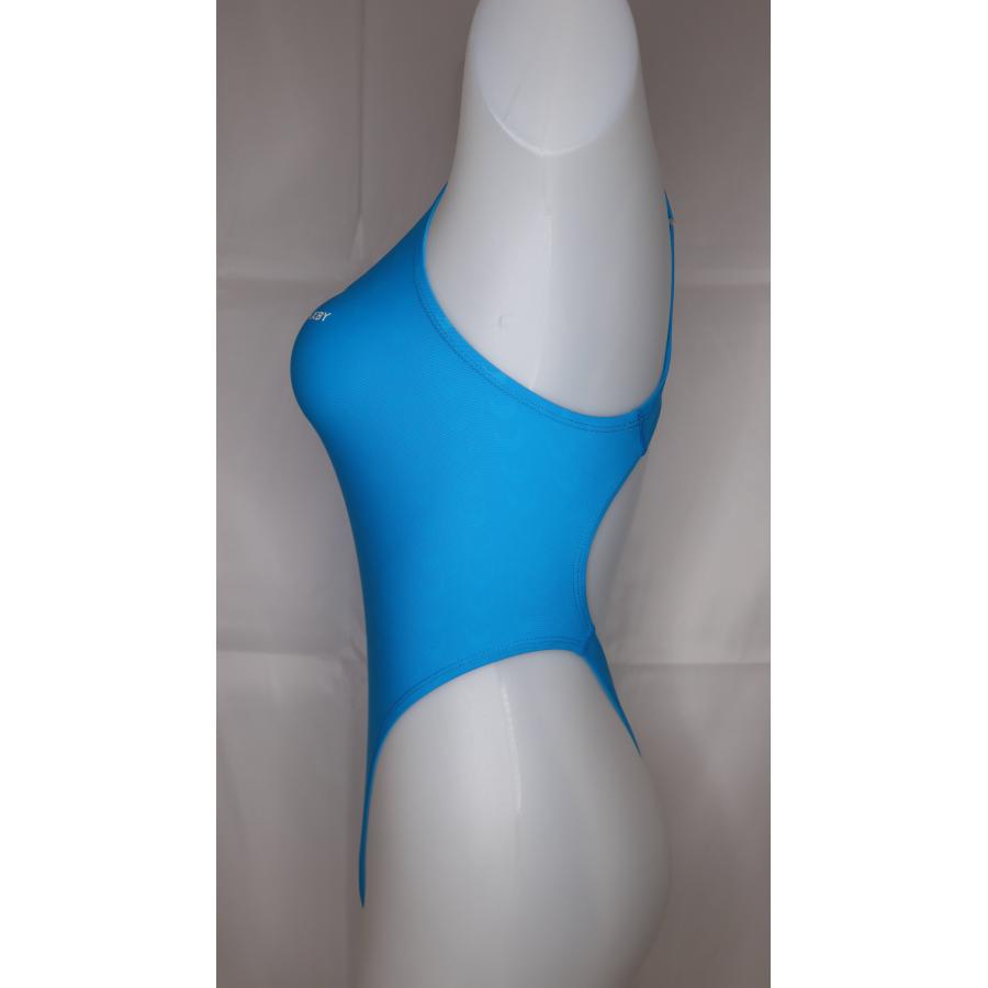 SWIMHXBY] 競泳水着 レディース ガールズ 280 Tバックモデル 水色