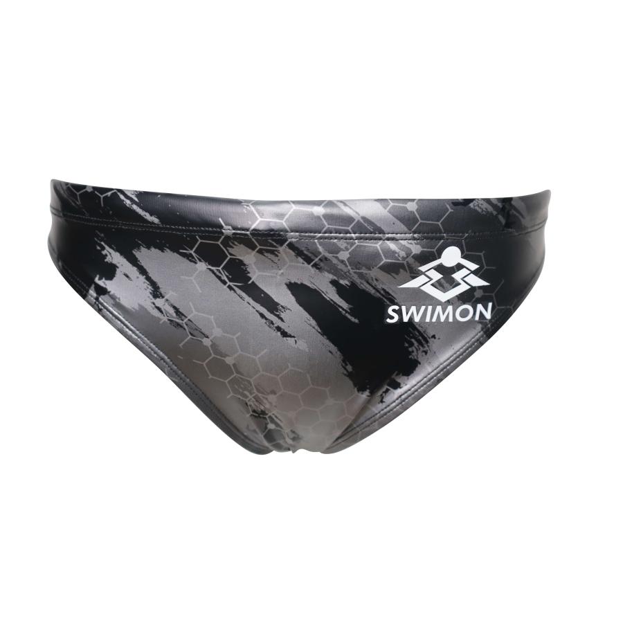 SWIMON] 競泳水着 メンズ ボーイズ 1000 PU パターンNo3 ヘキサ