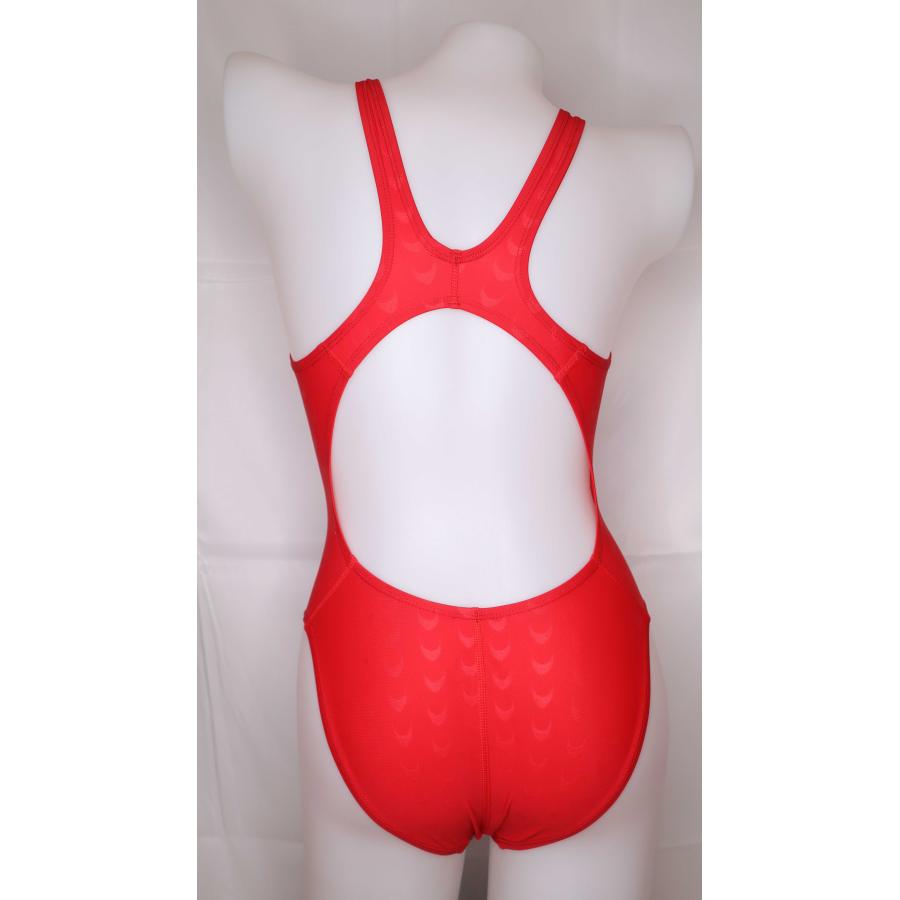 SWIMHXBY】 競泳水着 レディース ガールズ 280 ベーシック 赤 SWIMHXBY】 競泳水着 レディース ガールズ 280 ベーシック 赤