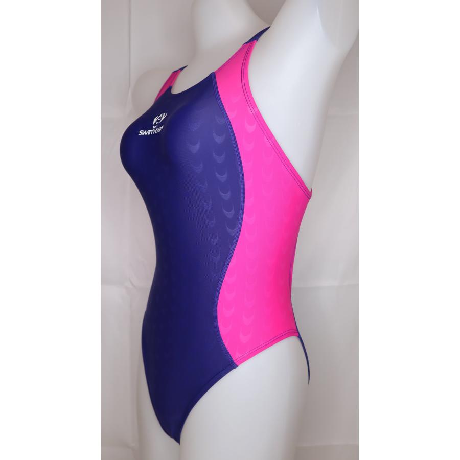 SWIMHXBY】 競泳水着 レディース ガールズ 283 ベーシック 紺 SWIMHXBY】 競泳水着 レディース ガールズ 283 ベーシック 紺