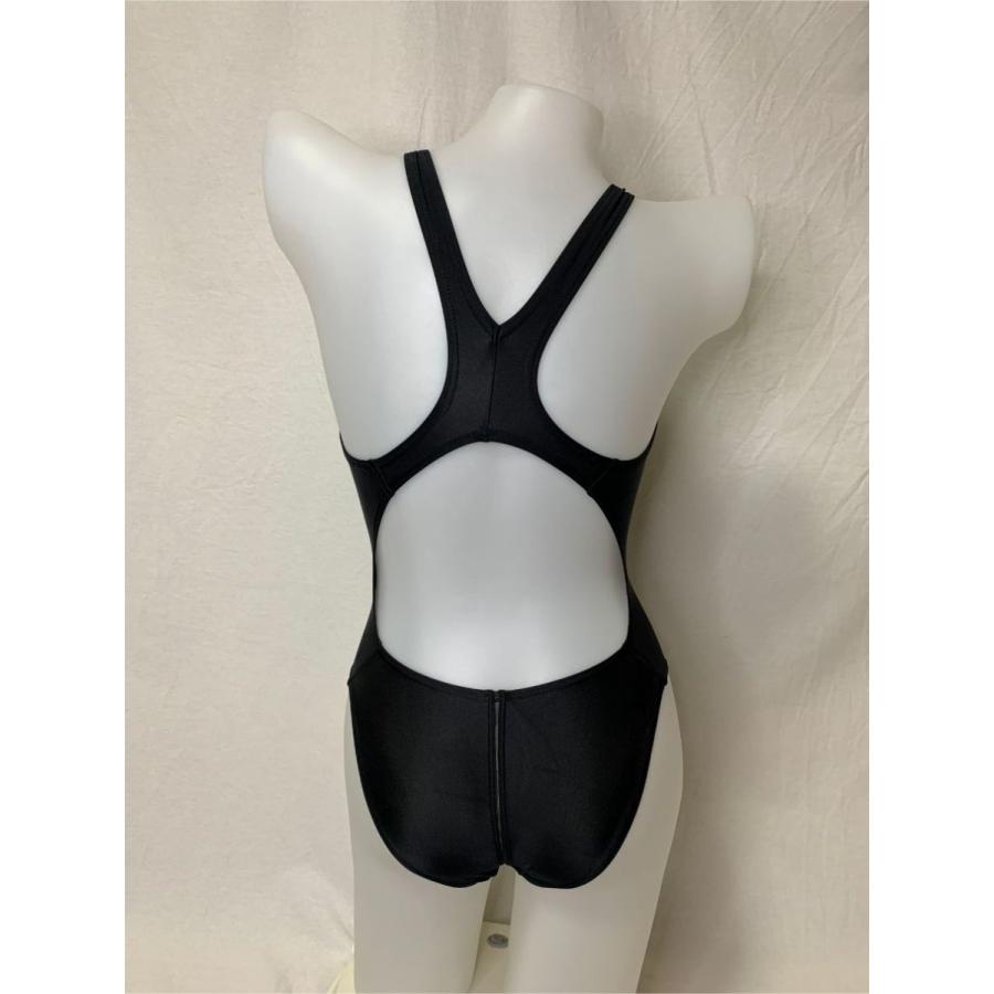 インファー】938-1 黒 競泳水着 シンプル 無地 レディース yingfa