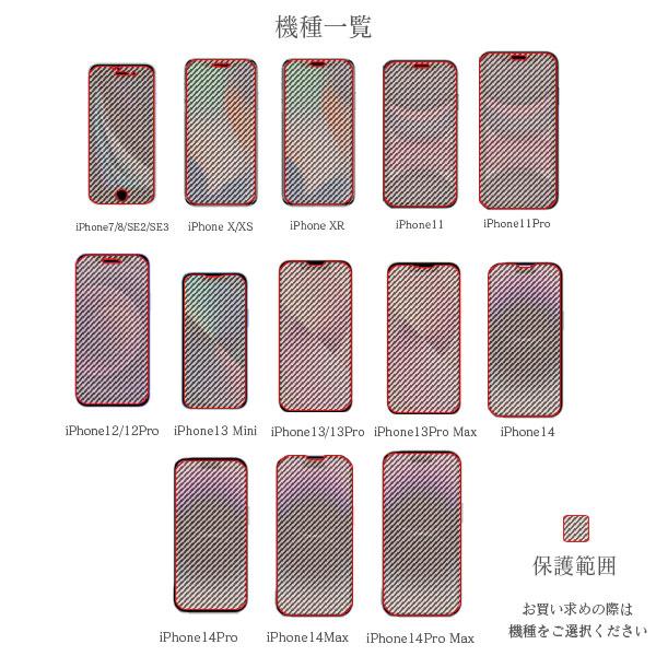 全面保護 フィルム iPhone SE2 SE3 X Xs 11 pro 12 pro 13 pro max 13mini 全面 保護 14 pro 14plus 14promax ガラスフィルム 液晶 保護 ガラス 耐衝撃 | iPhone | 09