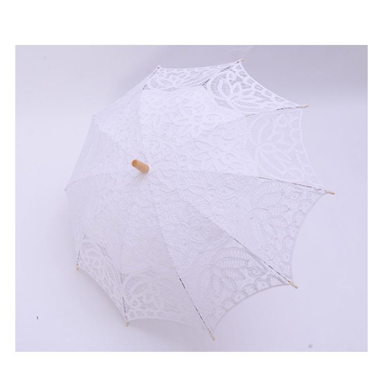 日傘 総バテンレース 長傘 遮光 UVカット レディース 傘 和傘 唐