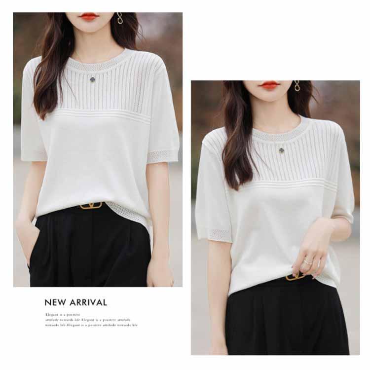 極美品✨Theory 23SS トップス サマーニット　ぺプラム　半袖　S 楽天市場】サマーニット ニット トップス メンズ 夏 夏服 半袖 5