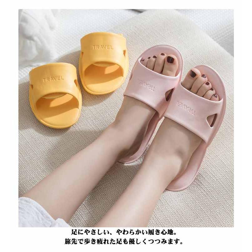 折りたたみ スリッパ レディース メンズ 携帯用 トラベルサンダル 折り畳みサンダル 旅行 便利グッズ 収納 おしゃれ かわいい トラベルグッズ 軽量 | ブランド登録なし | 16