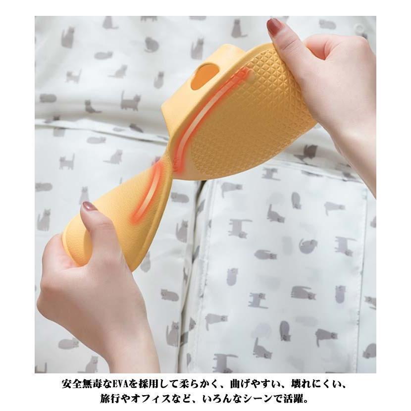 折りたたみ スリッパ レディース メンズ 携帯用 トラベルサンダル 折り畳みサンダル 旅行 便利グッズ 収納 おしゃれ かわいい トラベルグッズ 軽量 | ブランド登録なし | 09