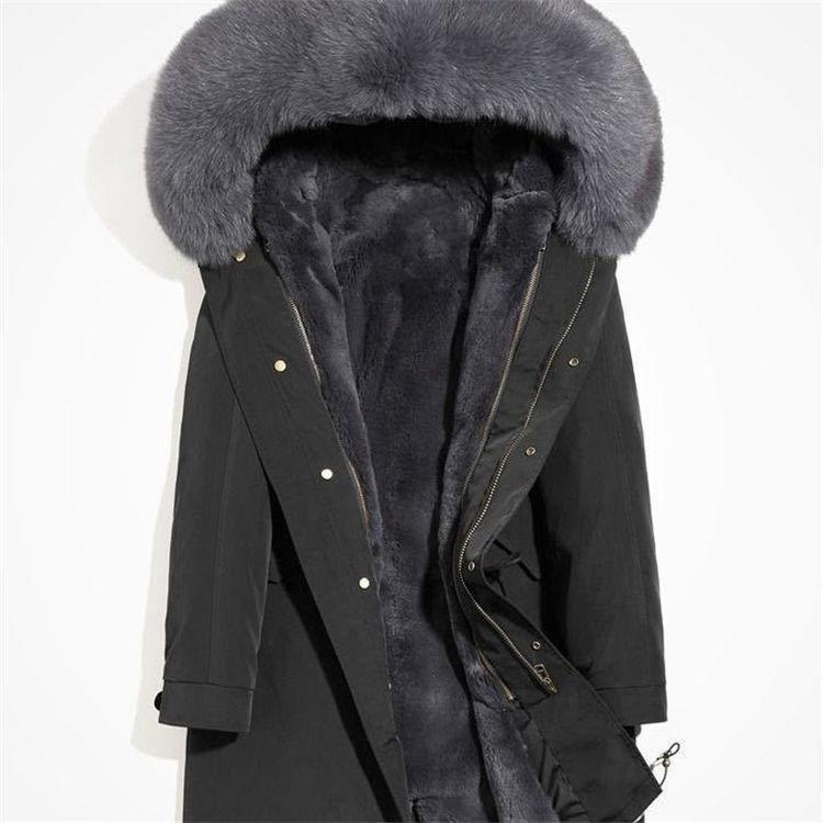メンズ モッズコート 裏起毛 裏ボア 毛皮コート ファーコート